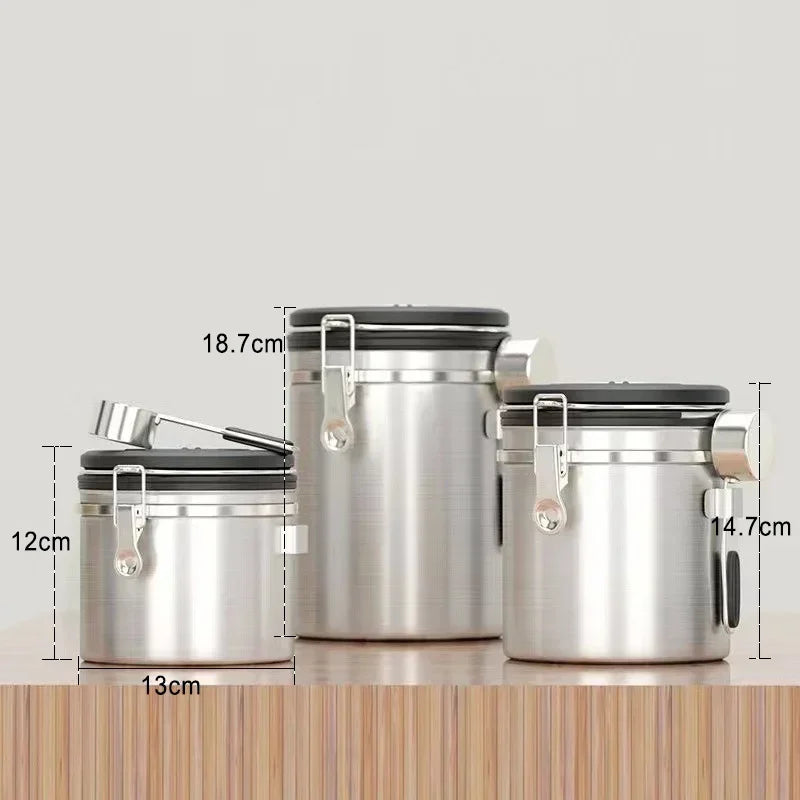 Airtight Coffee Storage Jar – Keep Beans Fresh Longer
