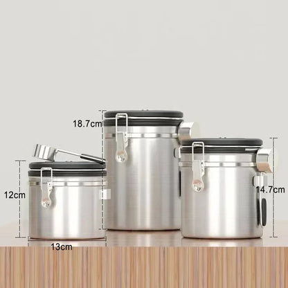 Airtight Coffee Storage Jar – Keep Beans Fresh Longer