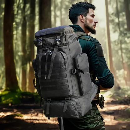 Mountaineering Backpack 100L Heavy Duty Outdoor Carry