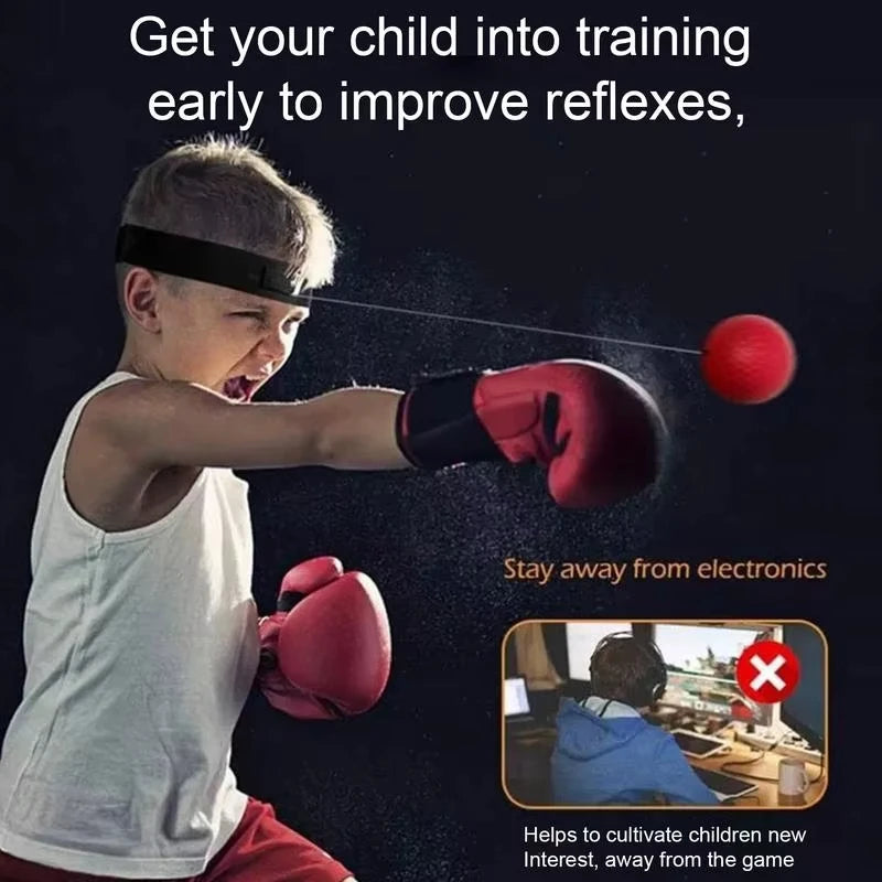 Elastic Headband Boxing Speed Ball – Improve Reaction