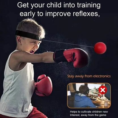 Elastic Headband Boxing Speed Ball – Improve Reaction