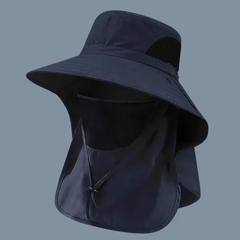 Sun Hat with Neck Flap UV Protection