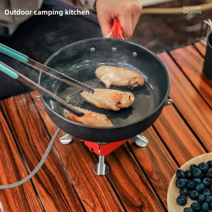 Portable Camping Gas Stove – Foldable & Windproof Burner