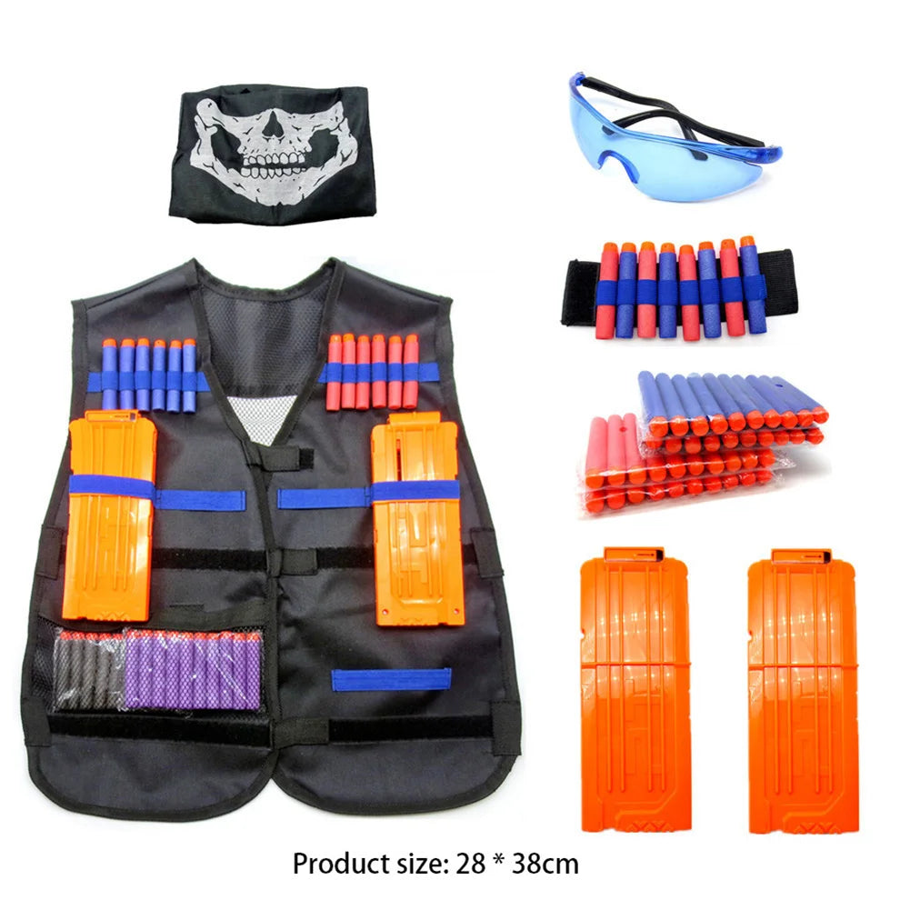 Kids Vest Suit Kit – Outdoor Game Protective Gear