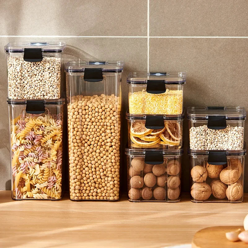 Large Capacity Sealed Food Storage Jars – Keep Food Fresh