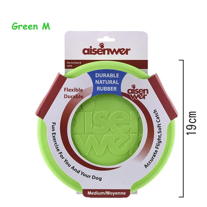 Dog Flying Disc – Soft Non-Slip Interactive Toy