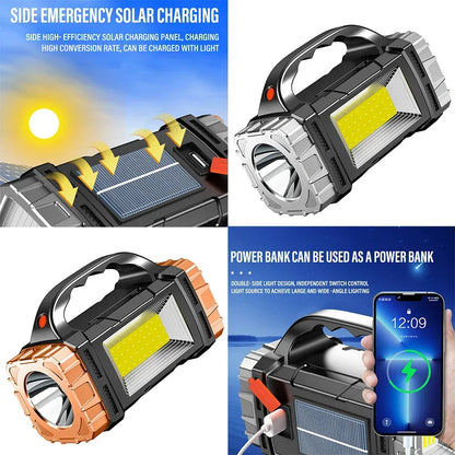 High Power LED Flashlight – Rechargeable Outdoor Light