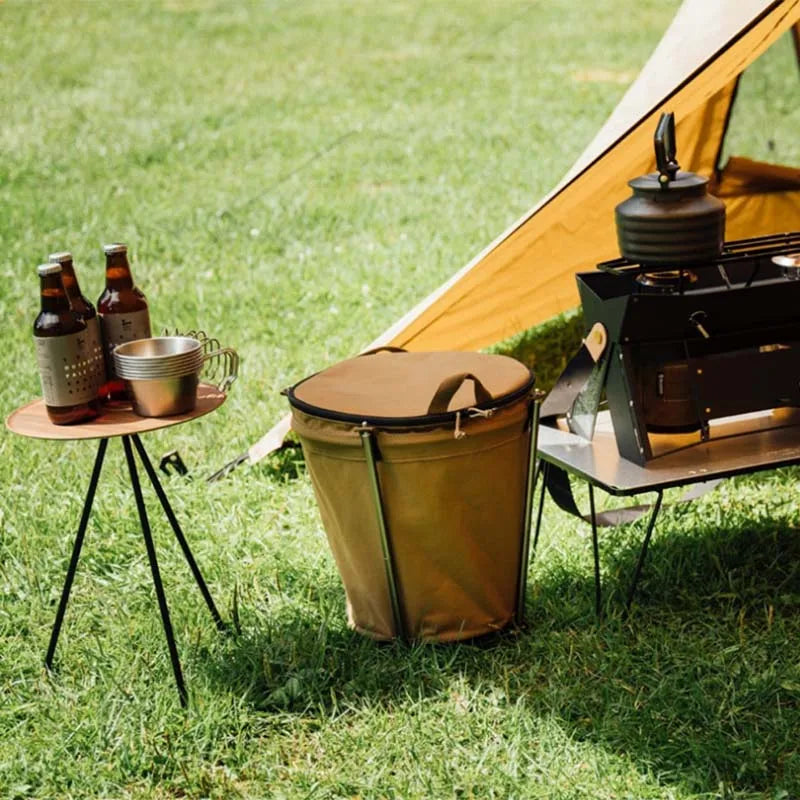 Collapsible Camping Trash Can for Clean Campsites