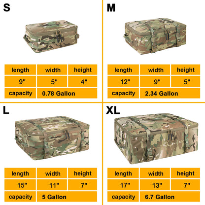 Packing Cubes Set Waterproof 4pcs for Organized Travel