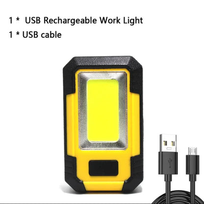 Rechargeable COB Work Light Magnetic Bright Lamp
