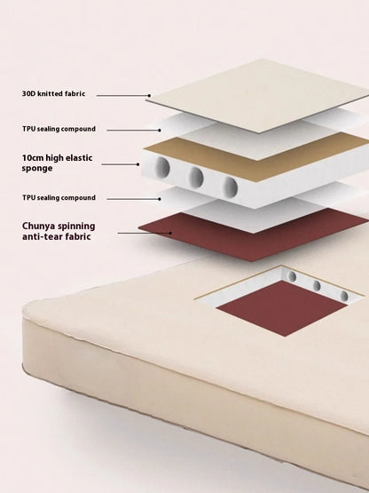Self-Inflating Sleeping Pad 10cm Thick for Comfort