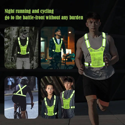 Reflective Safety Vest – High Visibility & Adjustable Fit