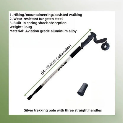 Collapsible Hiking Trekking Poles for Stable Walking