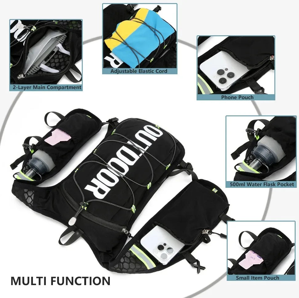 Running Hydration Vest for Lightweight Outdoor Performance