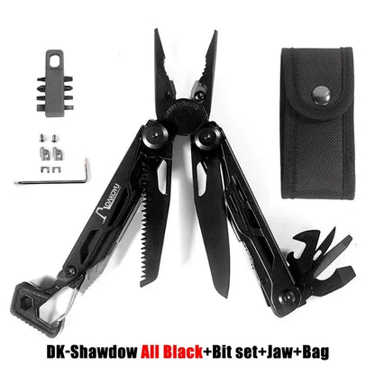 Camping Multitool Pliers with Emergency Whistle
