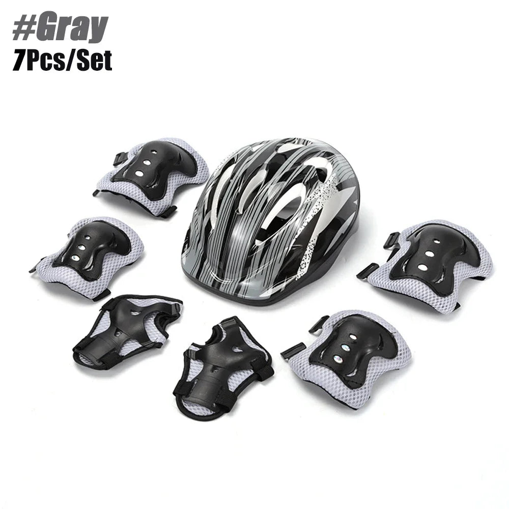 Kids Protective Gear Set – Knee & Elbow Pads Safety