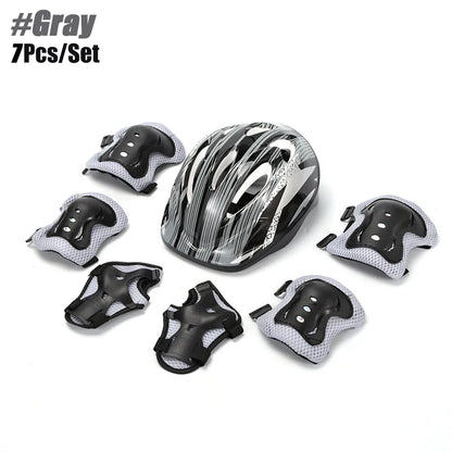 Kids Protective Gear Set – Knee & Elbow Pads Safety