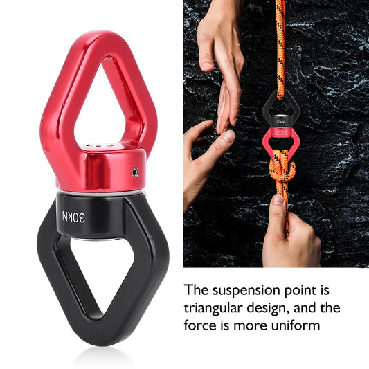 Climbing Swivel 30KN Rope Rotator – Safety Connector