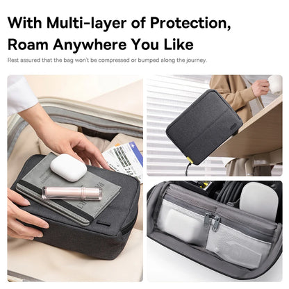 Waterproof Electronic Organizer Bag for Travel Gear