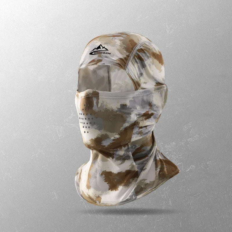 Camouflage Cycling Balaclava for UV & Wind Protection