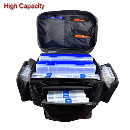 Fishing Tackle Waist Bag – Waterproof Large Capacity
