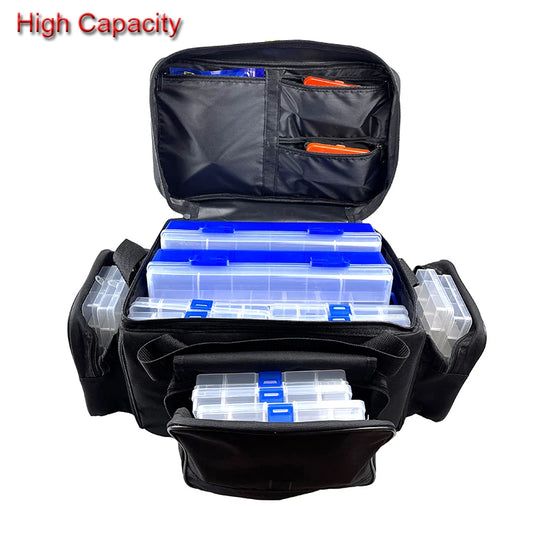 Fishing Tackle Waist Bag – Waterproof Large Capacity