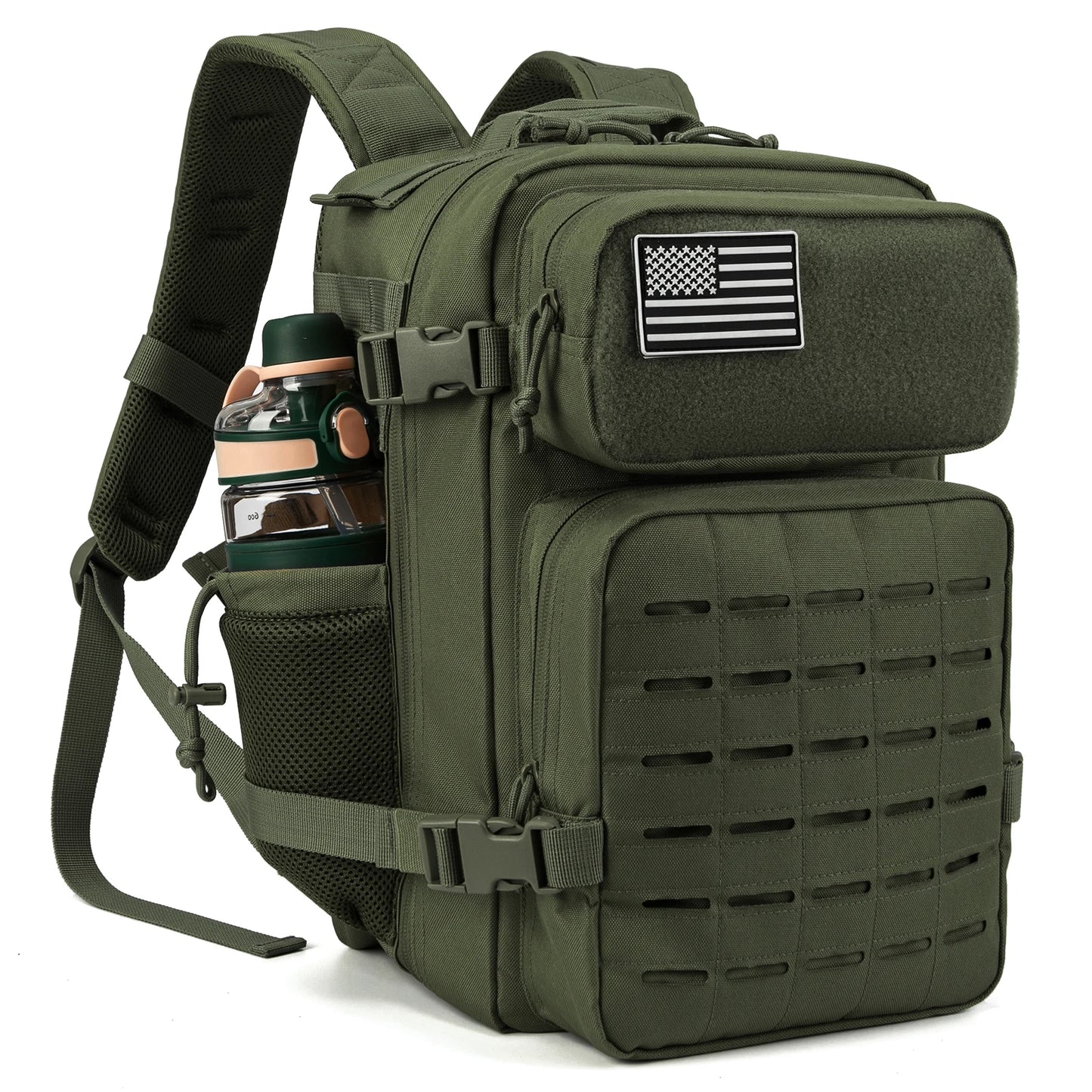 25L Tactical Backpack Durable MOLLE Hiking Pack