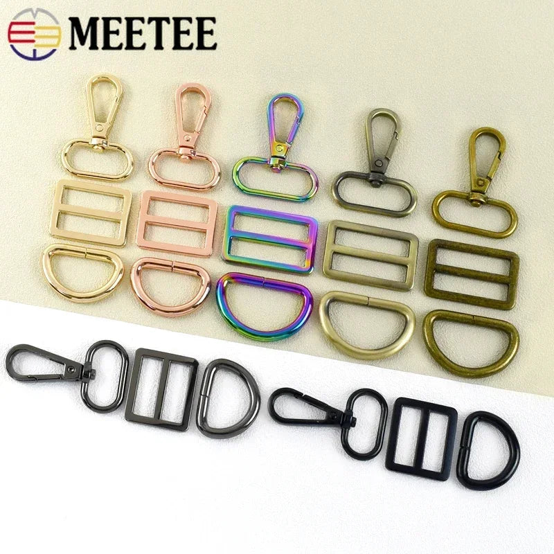 Metal Bag Buckles & Swivel Hooks – DIY Strap Adjusters