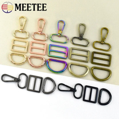 Metal Bag Buckles & Swivel Hooks – DIY Strap Adjusters