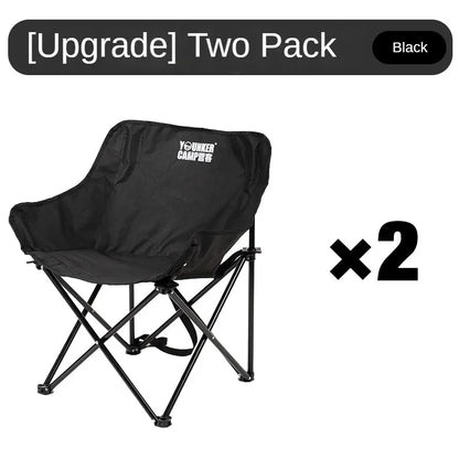 Folding Moon Camping Chair for Comfortable Outdoor Seating