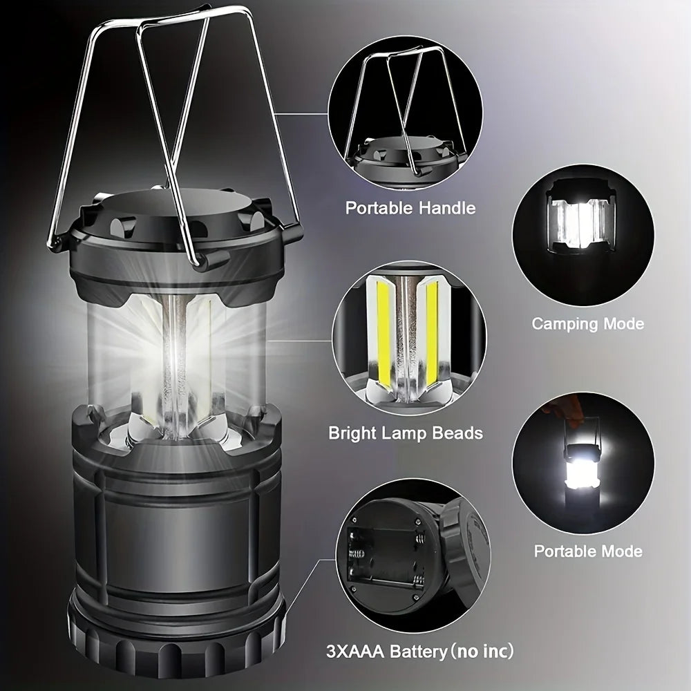 Portable Camping Lantern for Bright Outdoor Lighting