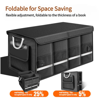 Car Trunk Organizer with Large Foldable Storage