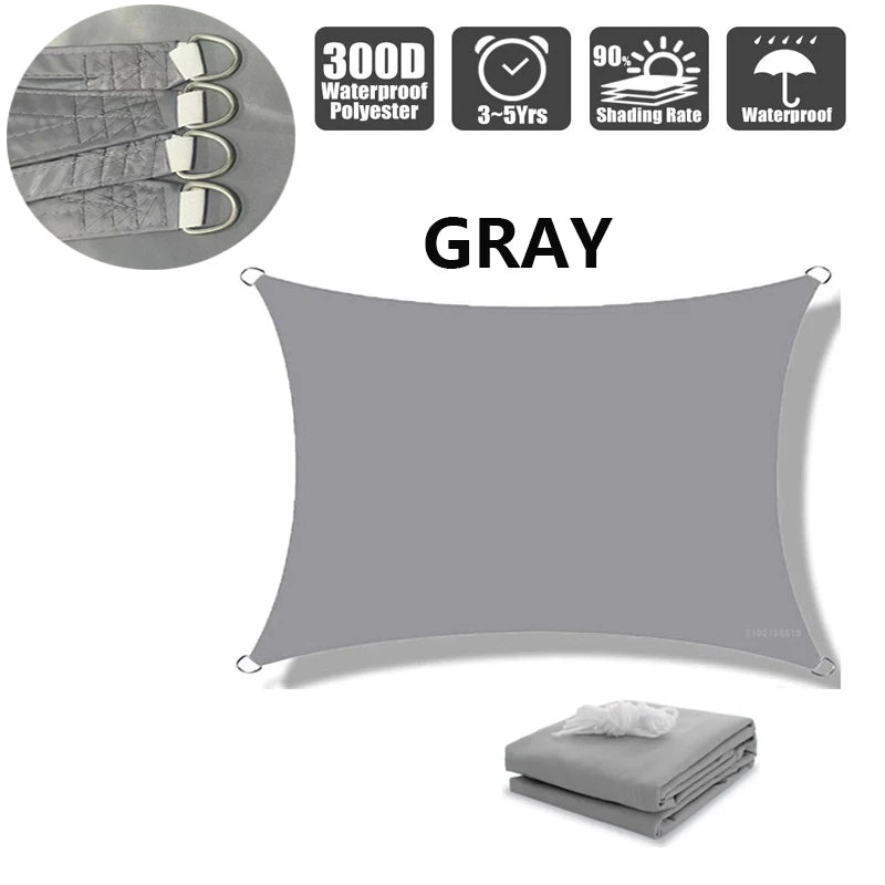 Sun Shade Sail Waterproof Canopy for Outdoor Cooling