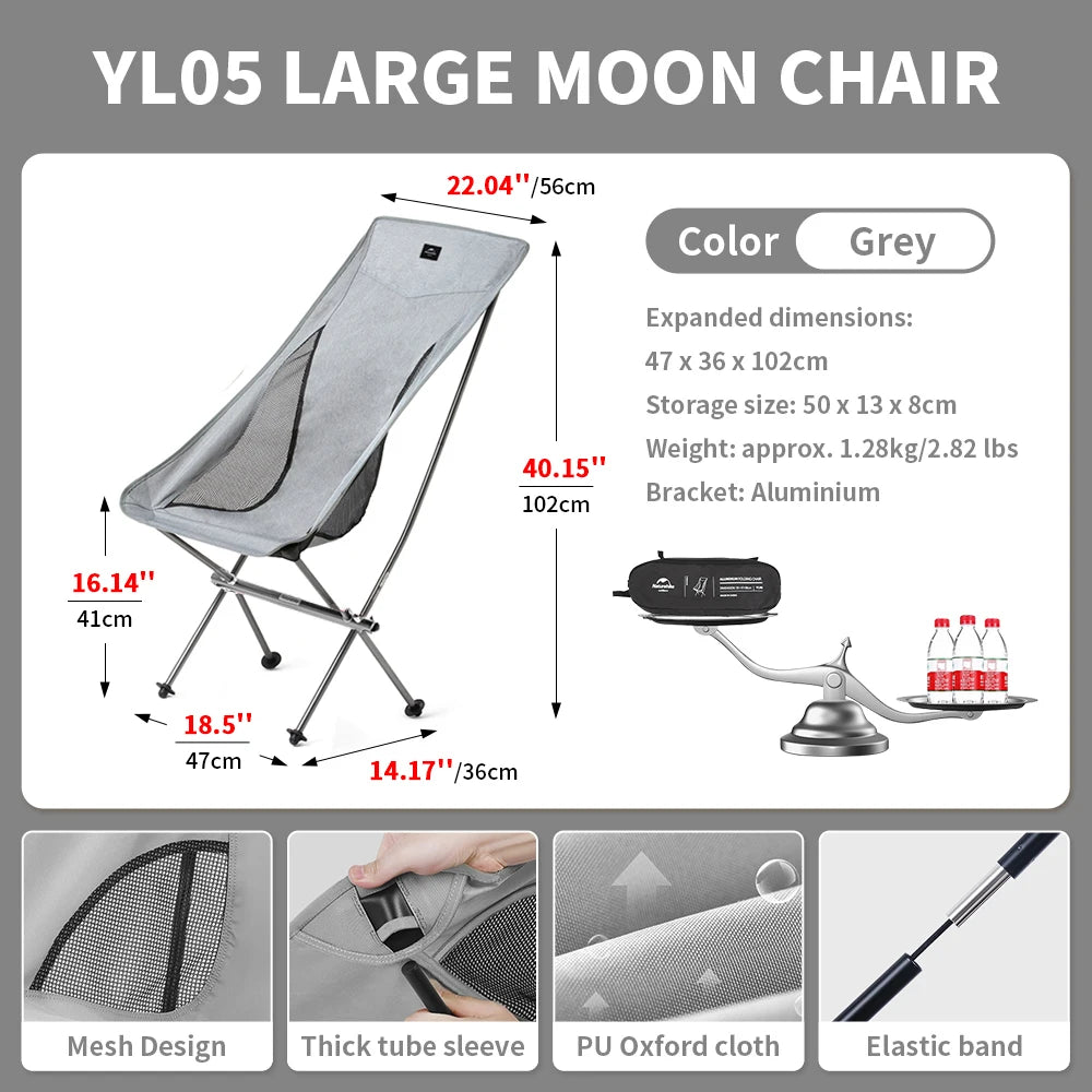 Ultralight Folding Camping Chair – Quick Build & High Load