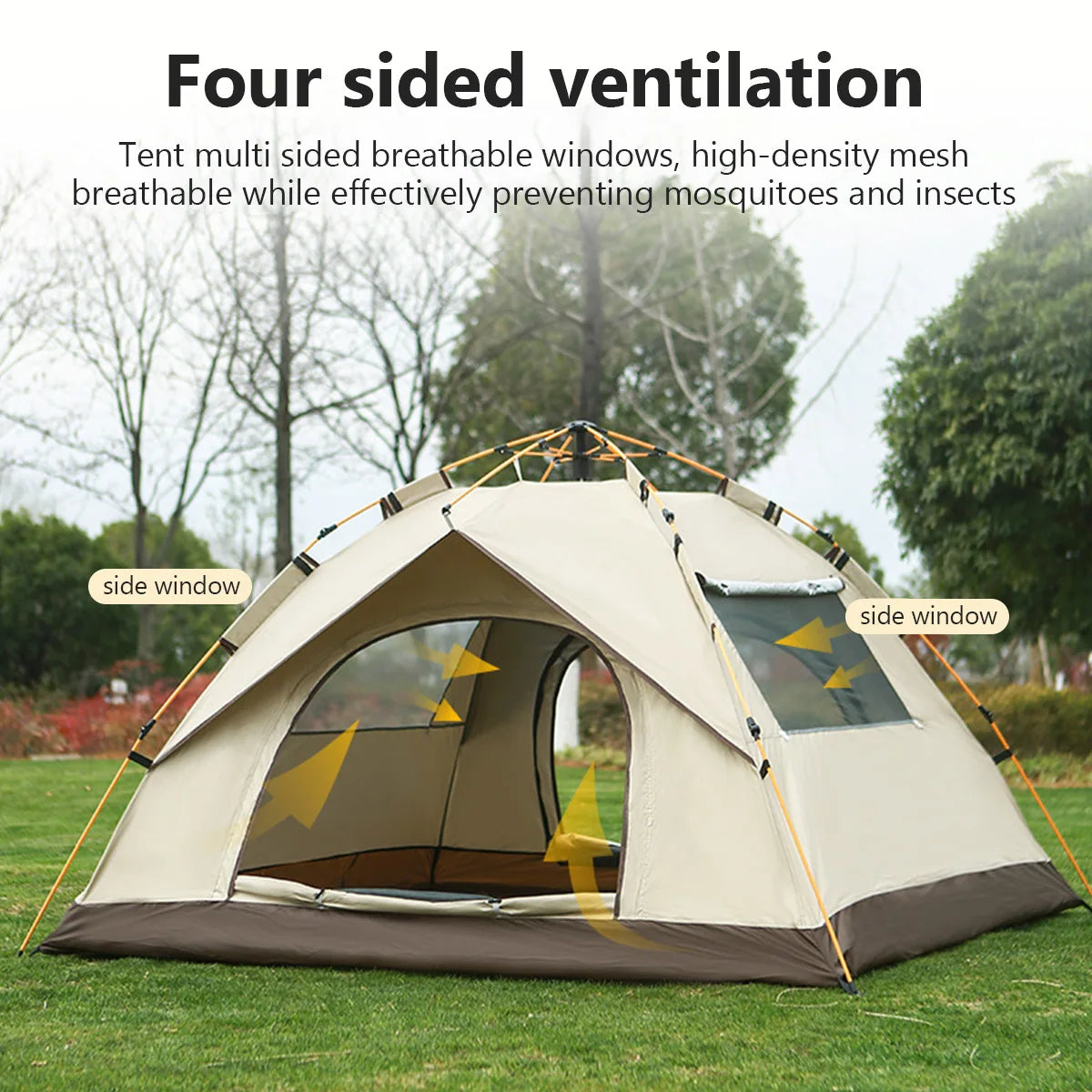 Automatic Camping Tent Waterproof Easy Setup Shelter