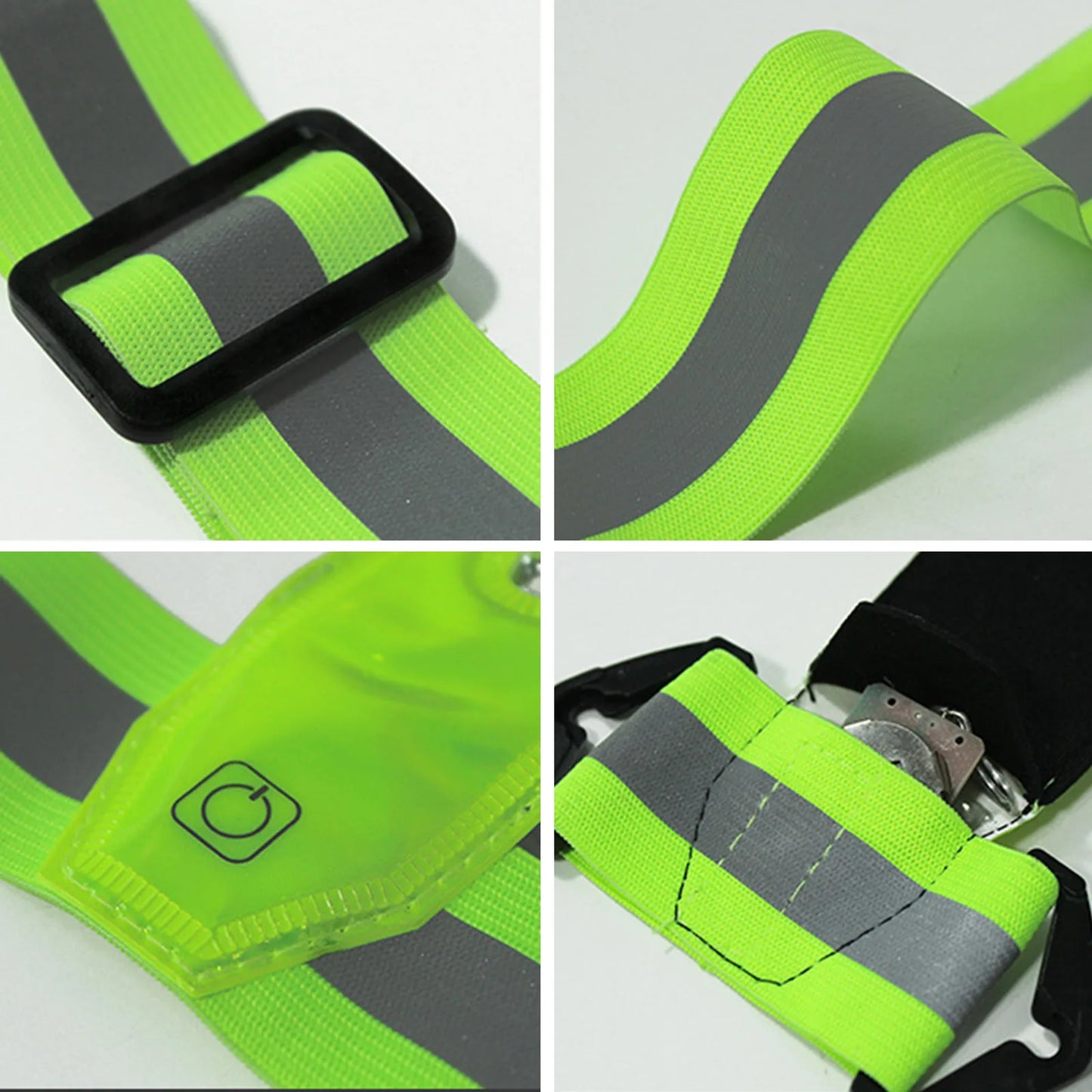 LED Reflective Running Vest – High Visibility Safety