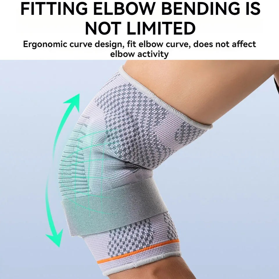 Compression Elbow Pads for Support and Injury Protection