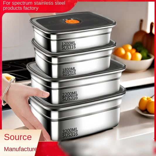 Stainless Steel Bento Box Leakproof for Fresh Meals