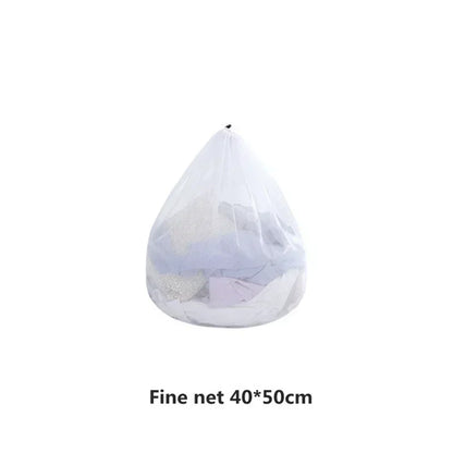 Mesh Laundry Bag Drawstring Large Capacity Organizer