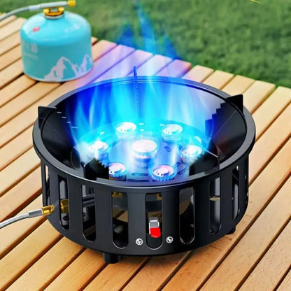 High-Power Camping Stove 19800W Portable Gas Burner