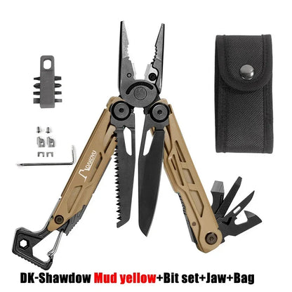 Camping Multitool Pliers with Emergency Whistle