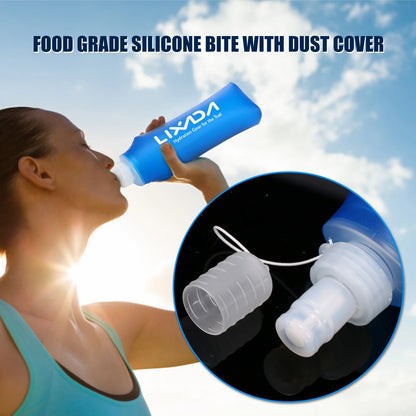 Folding Soft Water Bottle – 500ml Outdoor Sport Hydration