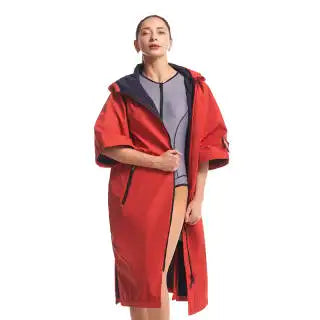 Waterproof Changing Poncho for Swimming & Outdoor Warmth