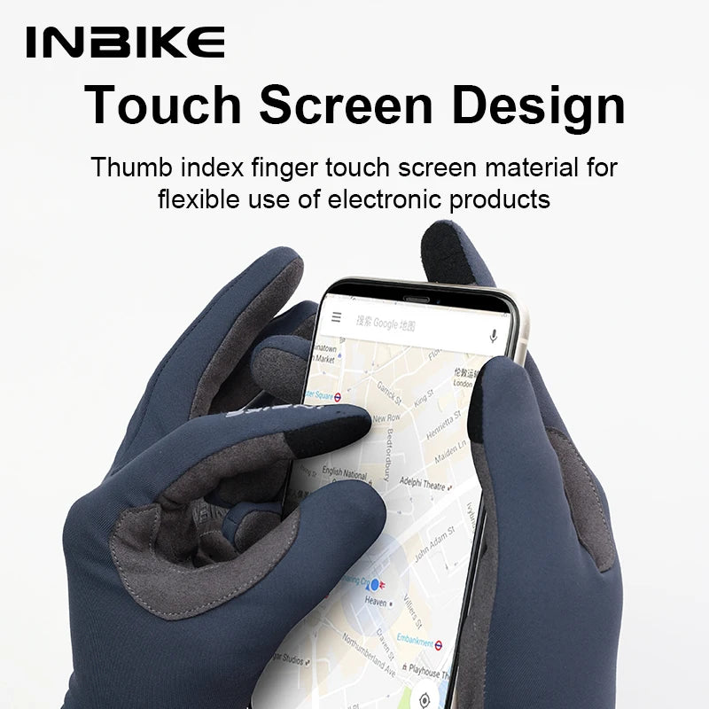 Cycling Gloves Gel Padded for Warm Grip & Protection