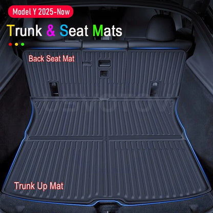 Tesla Model Y Trunk Mats – All Weather Protection