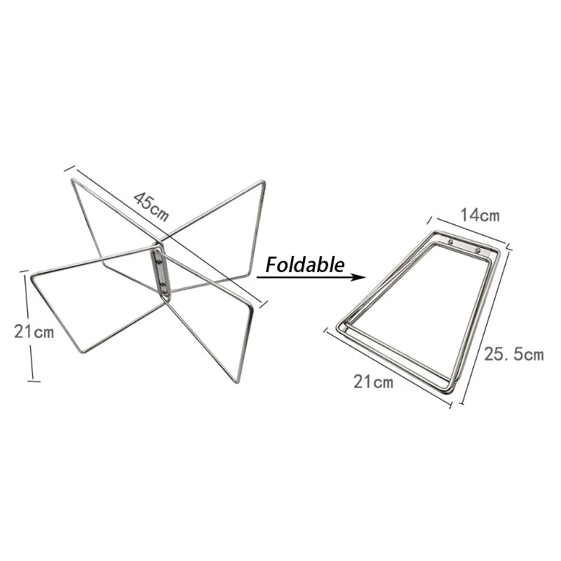 Camping Cooler Box Stand for Stable Elevated Storage