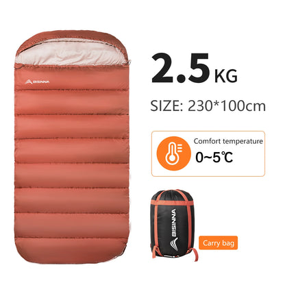 Large 3-Season Camping Sleeping Bag for Comfortable Sleep
