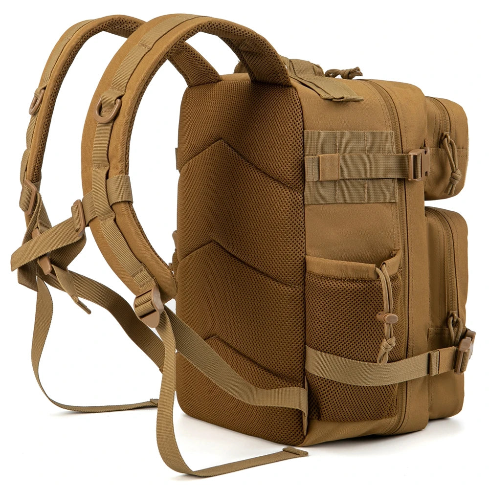 25L Tactical Backpack Durable MOLLE Hiking Pack