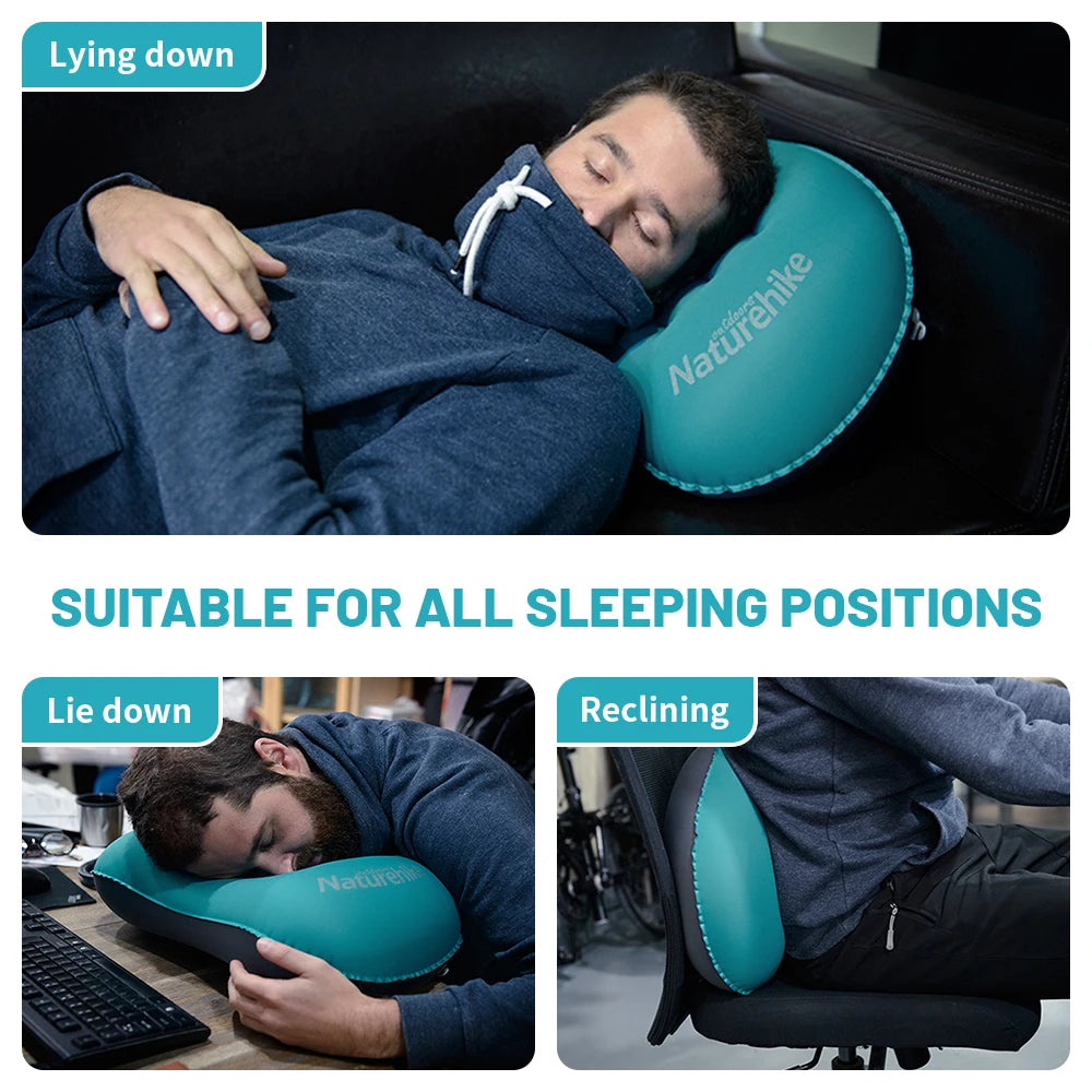 Naturehike Inflatable Pillow for Camping & Travel Comfort