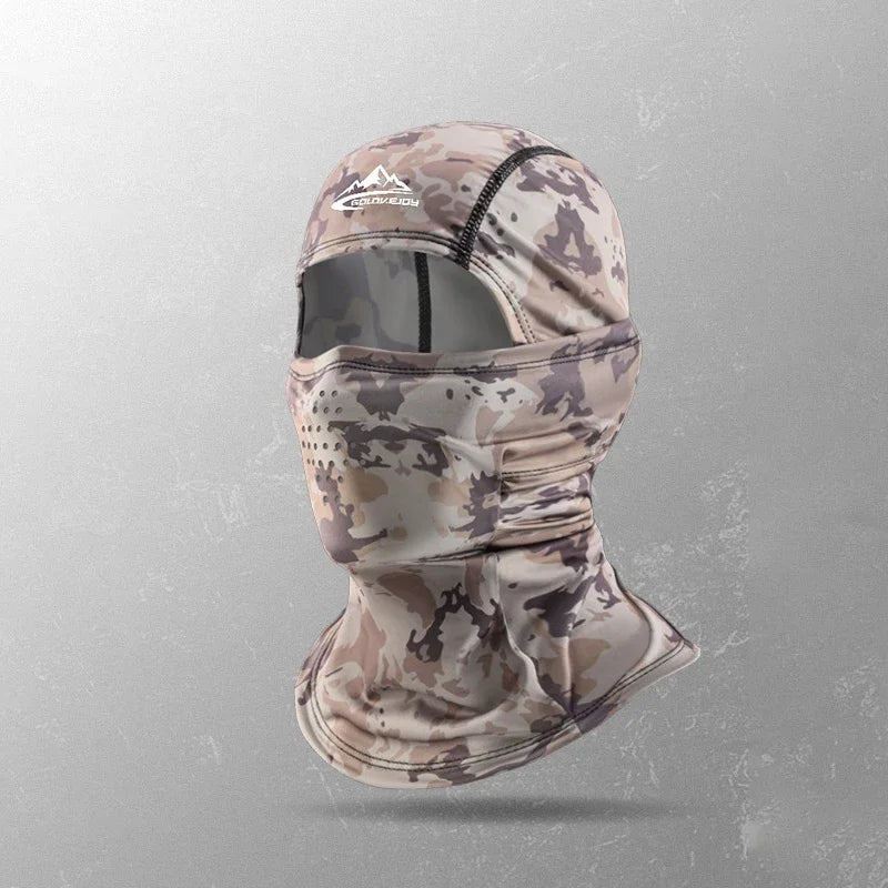 Camouflage Cycling Balaclava for UV & Wind Protection